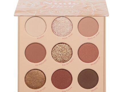 ColourPop Nude Mood Eyeshadow Palette – Brown & Copper Palette with Metallic and Matte Finishes – High-Pigment Eye Makeup with a Long-Wearing Formula (0.3 oz)