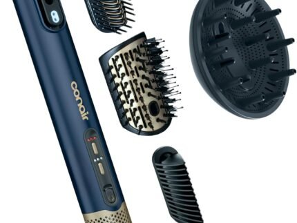 Conair DigitalAire Air Styling System, 4-in-1, Ionic Technology, Dark Blue