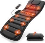 CooCoCo Full Body Massage Mat with Heat, 10 Motors Vibration Massage