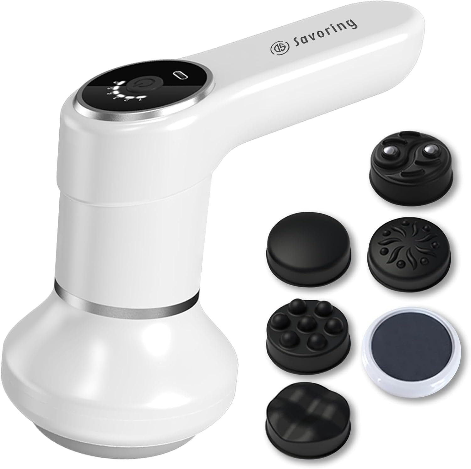 Cordless Body Massage Lymphatic Drainage Tool, 5-in-1 Handheld Body Sculpting Machine, Electric Cellulite Massager with 6 Speeds, Rechargeable & Portable Cellulite Roller for Thighs Butt Fat Cordless Body Massage Lymphatic Drainage Tool, 5-in-1 Handheld Body Sculpting Machine, Electric Cellulite Massager with 6 Speeds, Rechargeable & Portable Cellulite Roller for Thighs Butt Fat