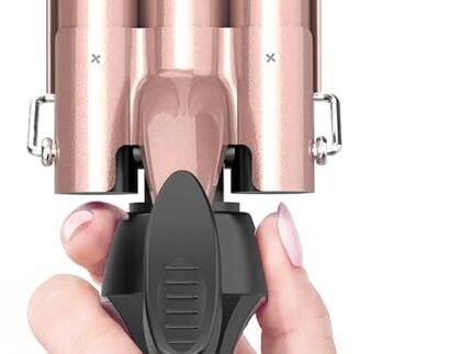 DAN Technology Mini Hair Crimper,3 Barrel Curling Iron