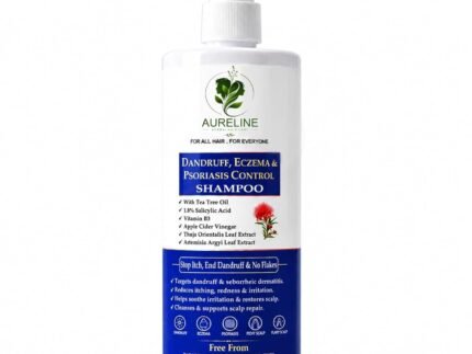 Dandruff, Eczema and Psoriasis Control Shampoo 1.8 Percent Salicylic acid, Tea tree oil, Niacinamide (Vitamin B3), Apple Cider Vinegar, Thuja Orientalis Leafs Extract,11 fl oz 325 mL