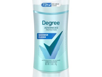 Degree Advanced Protection Antiperspirant Deodorant Shower Clean 72H 2.6 oz