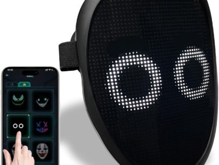 Depointer Life LED Mask with Bluetooth App Controlled & Customizable