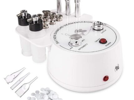 Diamond Microdermabrasion Machine, Yofuly 3 in 1 Professional Microdermabrasion Machine with Vacuum Glass Tube and Spray Bottle for Home Use Skin Care