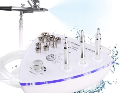 Diamond Microdermabrasion Machine with Spray Gun, Yofuly 65-68cmHg Suction Power Professional Diamond Facial Machine Water Spray Exfoliation Dermabrasion Machine for Home Use Skin Care