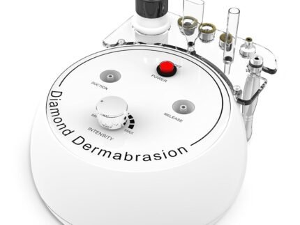 Diamond Microdermabrasion Machine,Mcwdoit 3 in 1 Dermabrasion Facial Machine for Exfoliation & Blackhead Removal,Home Spa Use Facial Skin Care Device
