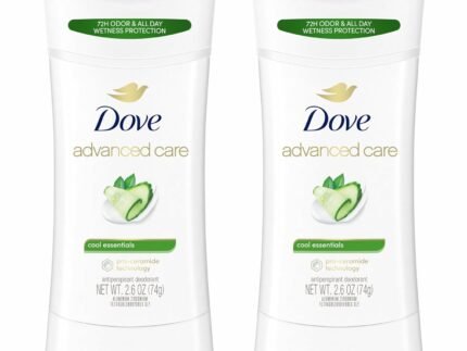Dove Advanced Care Antiperspirant Stick Cool Essentials 2.6 oz 2PK
