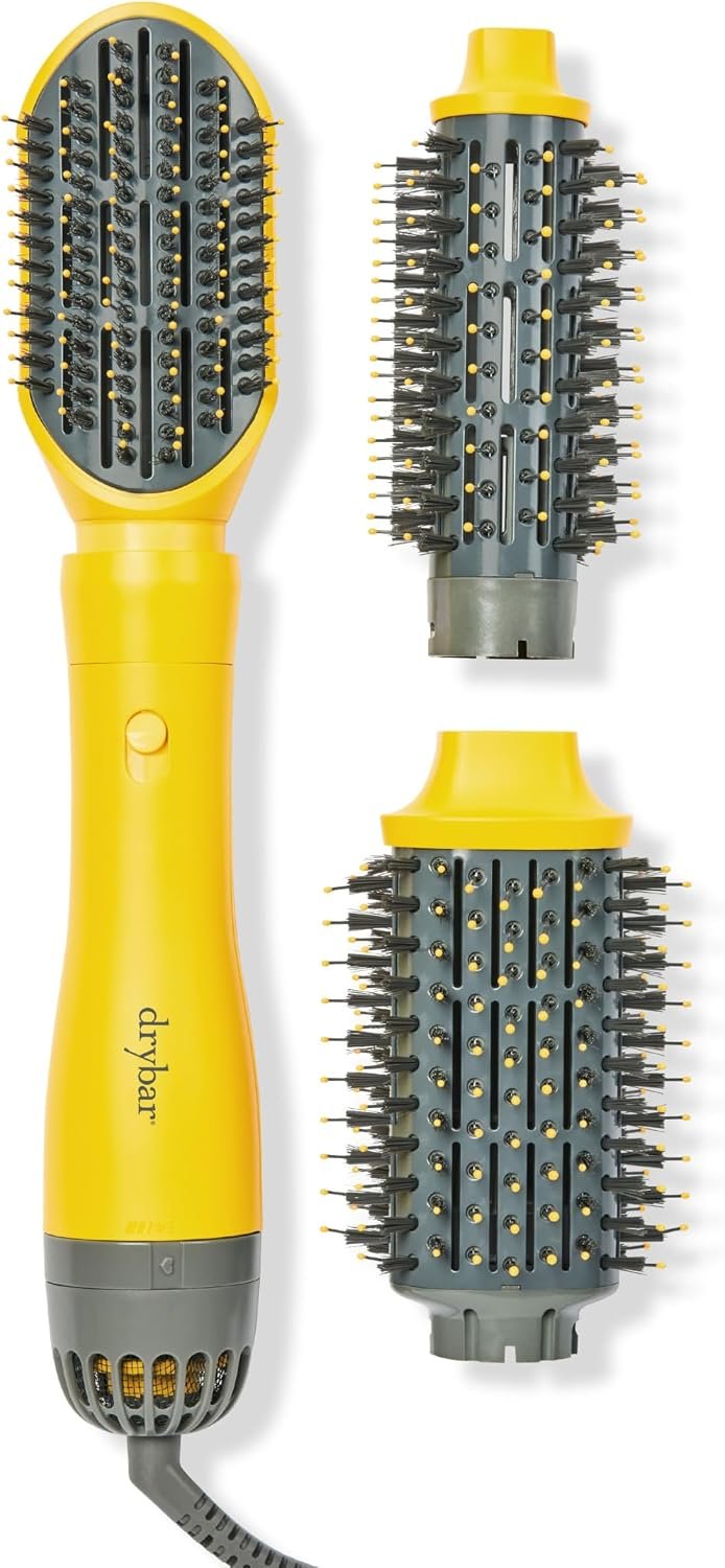 Drybar The Triple Shot Interchangeable Blow-Dryer Brush with 3 Attachments Drybar The Triple Shot Interchangeable Blow-Dryer Brush with 3 Attachments