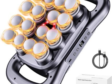 ENRIPRT 16 Head Massage Gun Deep Tissue with 9 Modes & 9 Intensities