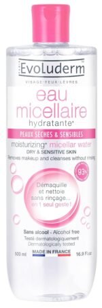 Eau Micellaire Démaquillante Peaux Sèches & Sensibles