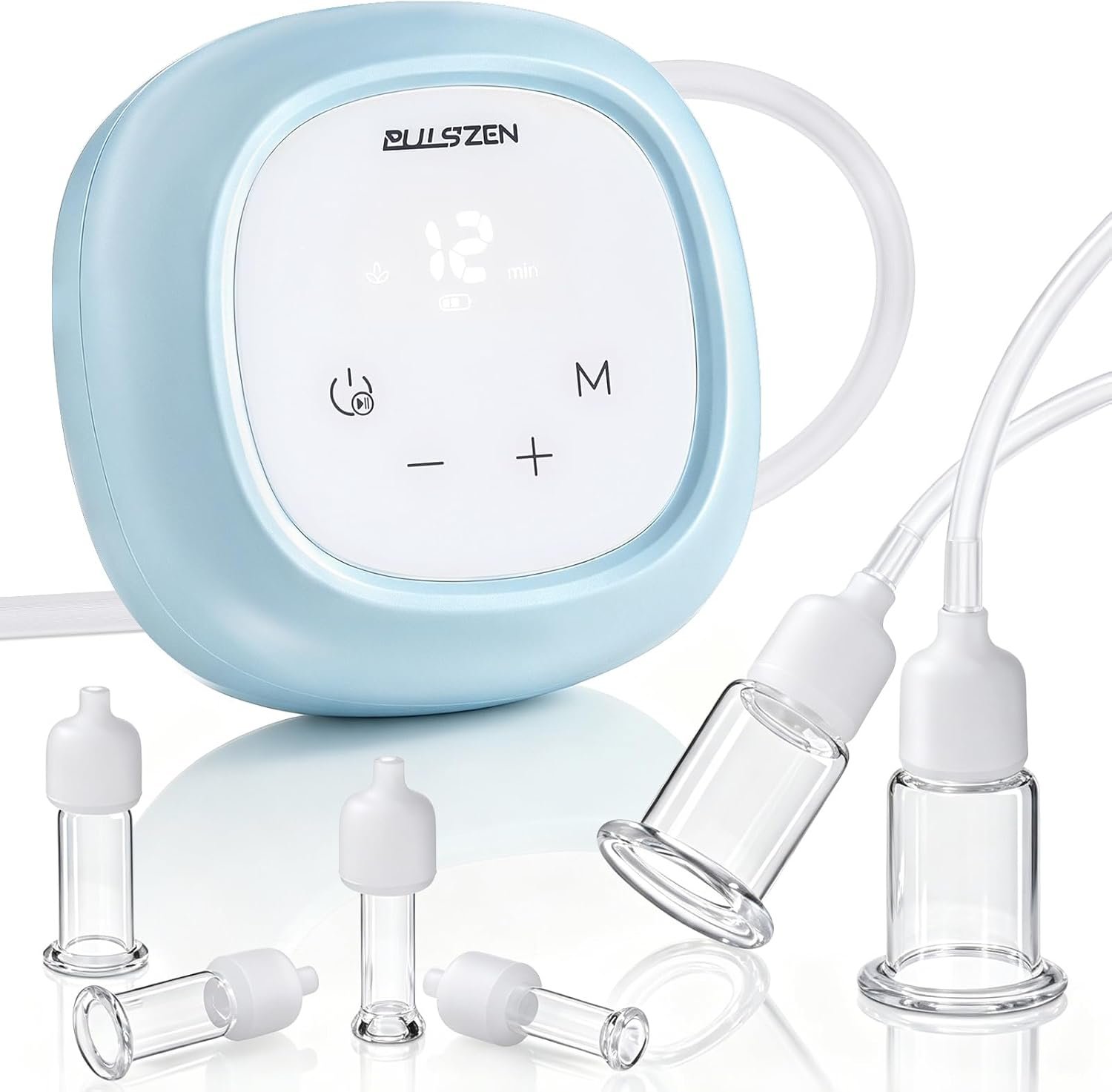 Electric Facial Cupping Set, 3-in-1 Cupping & Gua Sha Tool, 6 Pcs Electric Facial Cupping Set, 3-in-1 Cupping & Gua Sha Tool, 6 Pcs