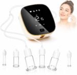Electric Facial Cupping Set for Face, Gua Sha Massager with 6 Glass Cups