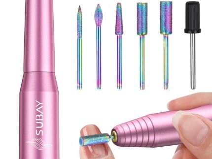 Electric Nail Drill 20000RPM Portable Nail File Nail for Acrylic Gel Nail