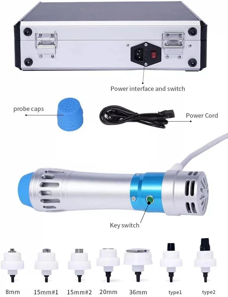Electric Shockwave Therapy Machine, Shock Wave Therapy Device Body Massager Electric Shockwave Therapy Machine, Shock Wave Therapy Device Body Massager