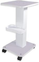 Esthetician Trolley Cart w/Wheels, Rolling Beauty Spa Organizer Station