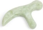 Ewin24 Natural Jade Foot Massager Acupuncture Point Massage Foot Care Therapeutic Relief Tool