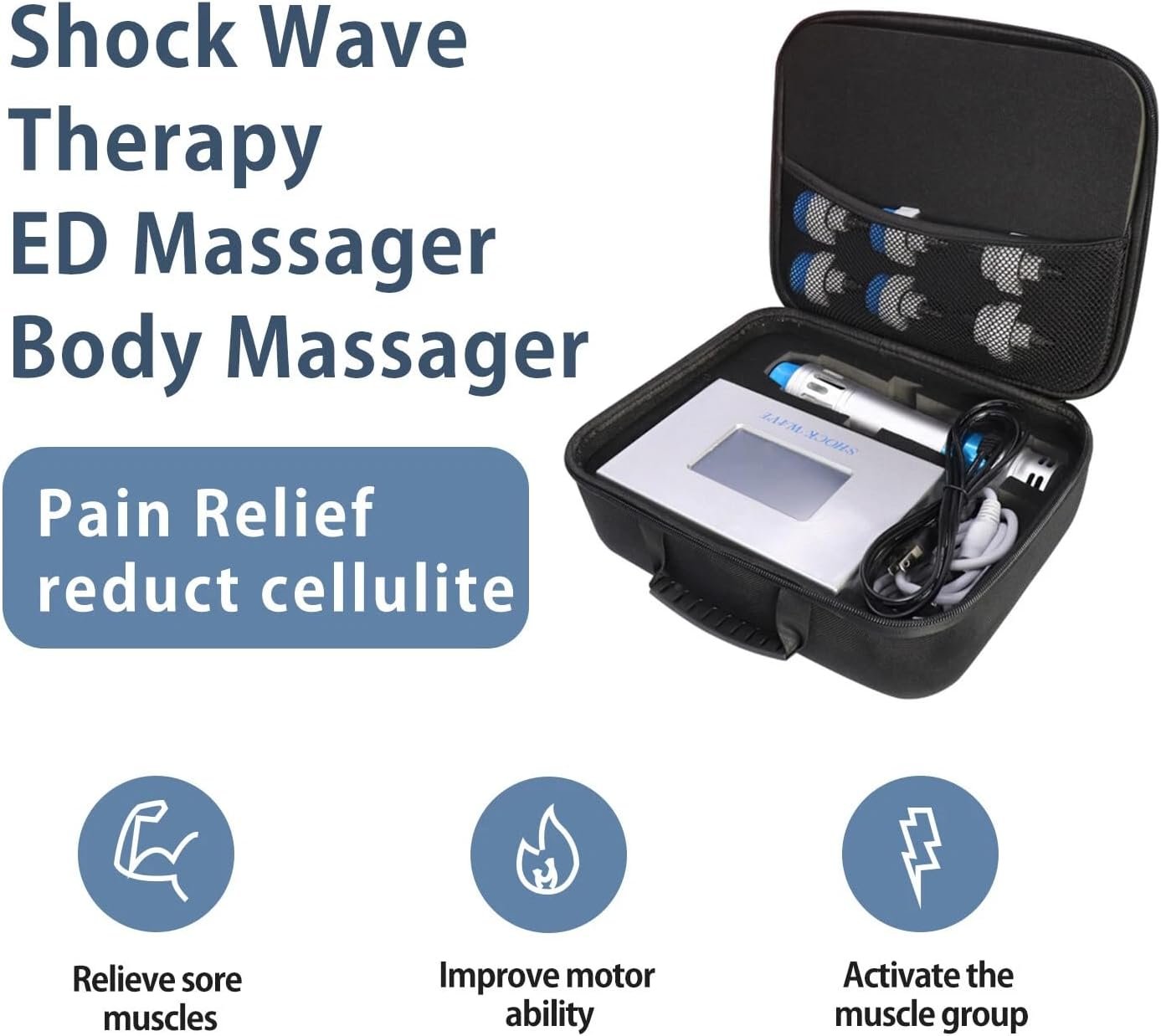 Extracorporeal Shockwave Therapy Machine for Deep Tissue Plantar Fasciitis Extracorporeal Shockwave Therapy Machine for Deep Tissue Plantar Fasciitis