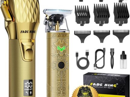 FADEKING Professional Hair Clippers for Men, Cordless Clipper & Trimmer Kit
