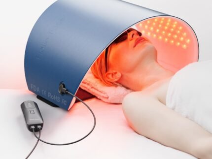 FDA Cleared Red Light Therapy for Face and Neck, 4 Modes LED Mask Light Therapy, Blue Infrared Red Light Therapy Mask for Wrinkles and Acne, PDT Photons Facial Skin Care Device