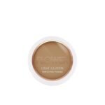 FLOWER Beauty By Drew Barrymore Light Illusion Perfecting Powder – Powder Foundation + Setting Powder for Makeup – Medium Buildable Coverage – Natural Glow + Flawless Finish – (Mocha)