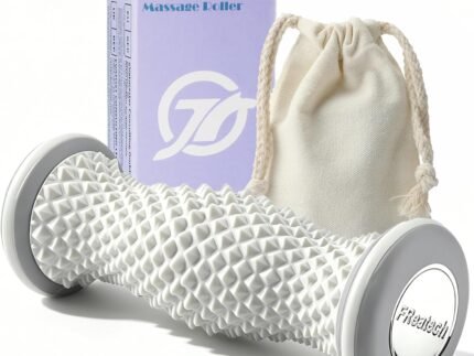 FREATECH Foot Massager Roller with 459 Spiky Massage Points, Durable PP Material, Plantar Fasciitis Relief, Deep Massage for Heel & Arch Pain, Reflexology Acupressure Tool for Muscle Relaxation