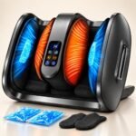 FSA Shiatsu Foot Massager with Heat, HSA Eligible Electric Foot Massager