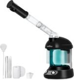 Facial Steamer with Extendable 360° Rotating Arm Black