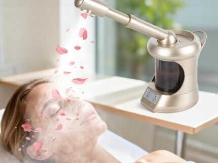 Facial Steamer with Extendable Arm, Deep Cleansing and Hydration