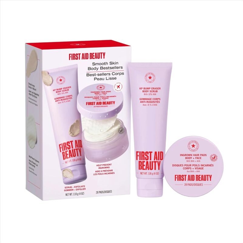 First Aid Beauty Smooth Skin Body Bestsellers Set, 2-Piece