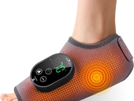 Foot Massager for Neuropathy and Plantar Fasciitis Relief Ankle Heating Pad