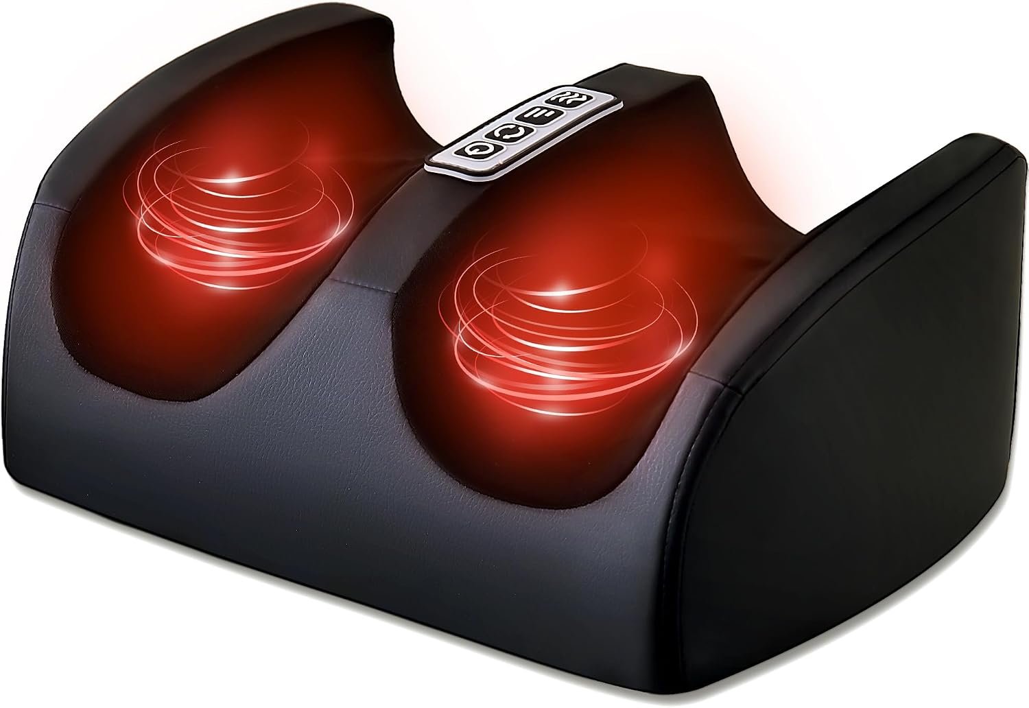 Foot Massager with Heat Electric Foot and Calf Massager Black Foot Massager with Heat Electric Foot and Calf Massager Black