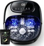 Foot Soaking Tub with Ozone & UV, Foot Spa Bath Massager with Heat