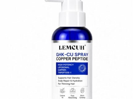 GHK-CU Peptide Hair Serum – Liposomal Copper Peptides for Hair Growth, Multi Peptide Serum for Thinning Hair, Non-Greasy Leave-In Scalp Spray Supports Fuller Hair & Scalp Barrier for Women & Men 80ml