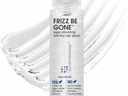 GIOVANNI Eco Chic Frizz Be Gone, Adds Shine, No Parabens, 2.75 oz (1 Pack)