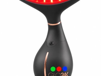 GLO24K LED Face Massager and Neck Wand – Beauty Skin Care Tool
