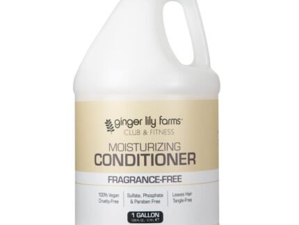 Ginger Lily Farms Club & Fitness Conditioner, 128oz, Fragrance Free