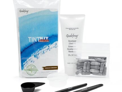 Godefroy Hair Color Tint Kit, Medium Brown, 20 Applications, Root Touch-Up