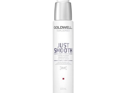 Goldwell Dualsenses Just Smooth Taming Anti-Frizz & Humidity Control 6 Effects Serum, Paraben Free, Floral, 100ml