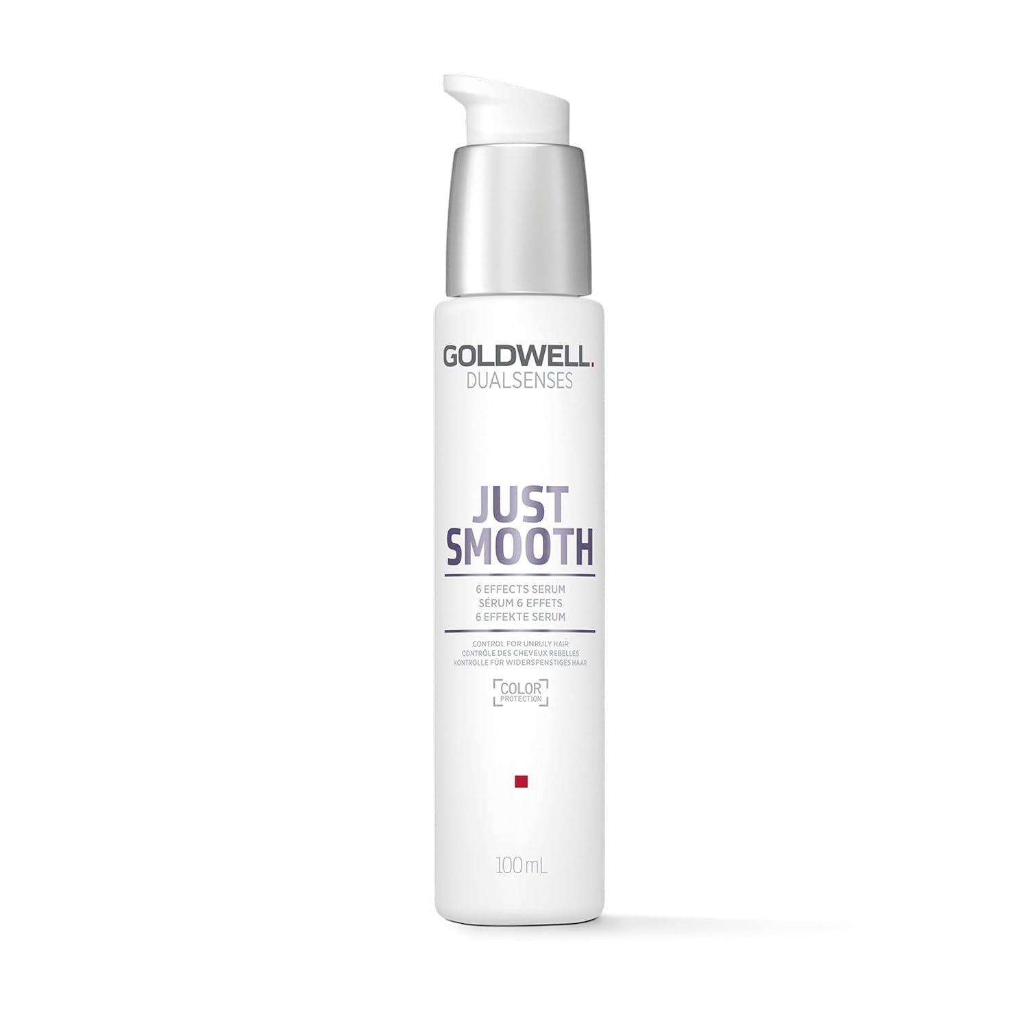 Goldwell Dualsenses Just Smooth Taming Anti-Frizz & Humidity Control 6 Effects Serum, Paraben Free, Floral, 100ml Goldwell Dualsenses Just Smooth Taming Anti-Frizz & Humidity Control 6 Effects Serum, Paraben Free, Floral, 100ml