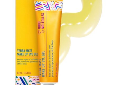 Good Molecules Yerba Mate Wake Up Eye Gel, Caffeine Under Eye Cream, 15 ml