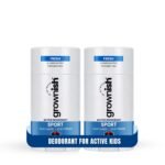 Grownish SPORT Deodorant for Boys – Aluminum Free, Cool Sport Scent, 2 Pack