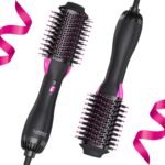 Hair Blow Dryer Brush 2.4 in Hot Air Styler for Volumizing Smooth Blowouts