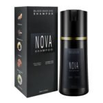 Hair Dye Shampoo & Champu Para Canas – Natural 3-in-1 Instant Gray Coverage for Men & Women (Black)