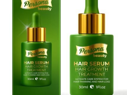 Hair Growth Serum – Advanced Biotin with Caffeine, Peptides, Botanical Extract for Thicker, Fuller, Longer Hair, Reduces Hair Thinning, Hair Regrowth Tonic, Hair Loss Treatment for Men & Women, 30ml