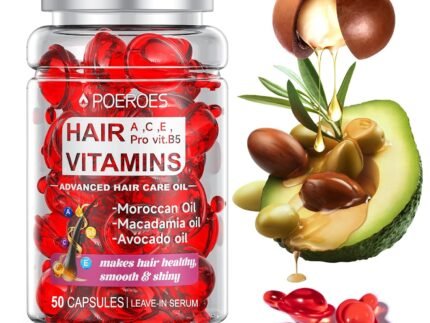 Hair Oil Hair Vitamins A C E Pro B5 Hair Treatment Serum 50 Capsules