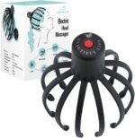 Head Massager Scalp Electric 3 Modes Stress Relax Rechargeable Portable