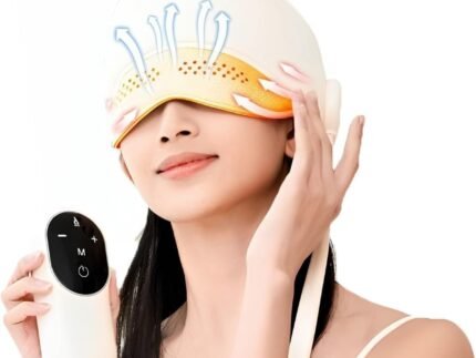 Head Massager with Heat, Scalp and Eye Massager for Relaxation