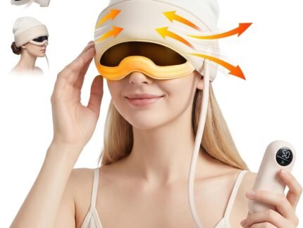 Head and Eye Massager 2 in 1 Electric Head Massager Rechargeable