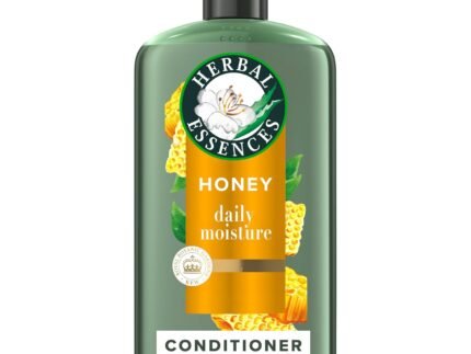Herbal Essences Honey Daily Moisture Conditioner, Protects and Nourishes Dry Hair, Hydrating Conditioner with Certified Camellia Oil and Aloe Vera, Moisturizing and Safe For All Hair Types, 33.8oz